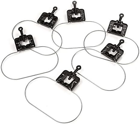 Veggie Cage No Tie Tomato Bean Pea Support Rings USA Made 10.5 inch Pack of 6