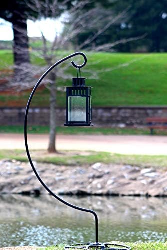Ashman Shepherd Hook Stand, Bird Cage Stand, Outdoor and Indoor Flower Basket, Patio Plant and Bird Feed Station Stand(2 Pack)