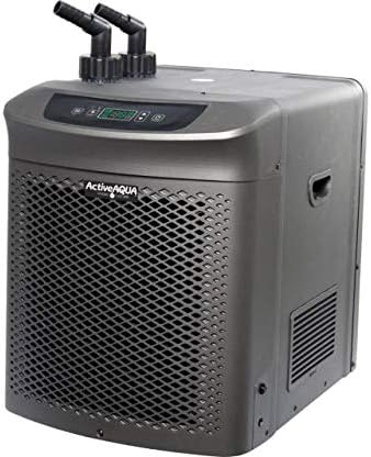 Active Aqua 0.5 HP Water Chiller with Boost | Cold Plunge & Ice Bath Cooler | Rapid Digital Temp Control | Fresh & Salt Water, Hydroponics, Aquariums | 90–172 Gal (1 HP)