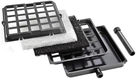 Pondmaster 02205 9" X 9" Black Mechanical Garden Pond Filter