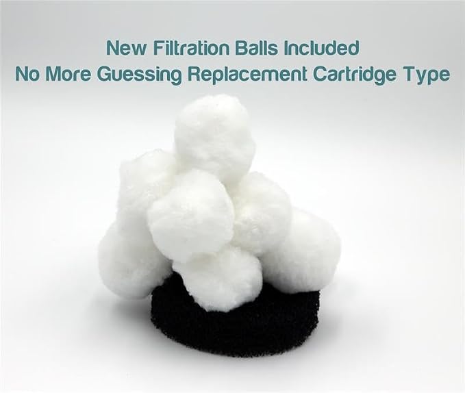 Lark 14 x 33 Graphite Pool with Pool Filter Balls - Rustproof Fiberglass, Snap-in Design, 530-Gallon Filtration Pump, Filterball Technology, Puncture-Resistant 3-Ply PVC