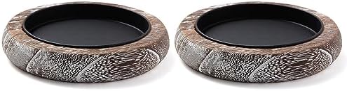 Hatway Wood Candle Holders for Pillar Candles - Image 7
