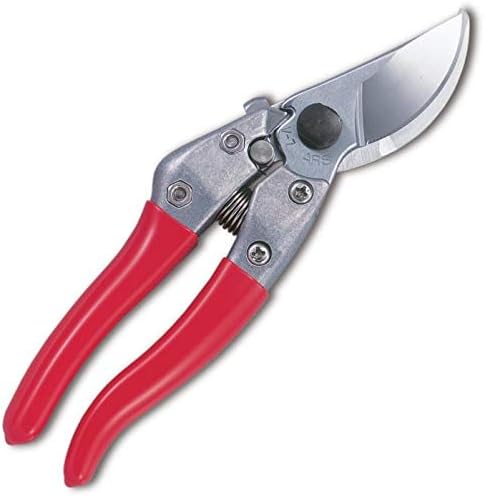 ARS HP-VS7XZ Heavy Duty Hand Pruner, 7", Red Handles