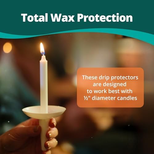 Concordia Supply Plastic Candle Holder Drip Protector (Pack of 1000) - Image 4