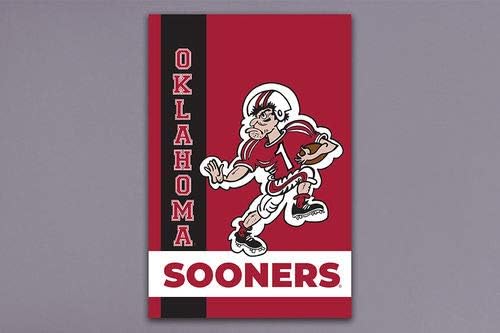 Collegiate Garden Flag (Oklahoma Retro)