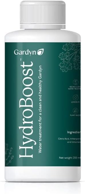 Gardyn HydroBoost for Hydroponic Indoor Gardens - 250 ml | Plant based water treatment, balances plant nutrients & reduces need for more intensive growing system cleanings