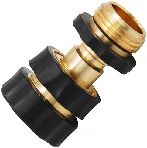 Lifynste 3/4 Inch Garden Hose Quick Connector Fittings, Easy Connector Fitting, Male and Female Set, (4) - Image 4
