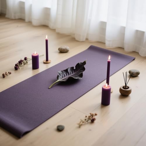 12 Pack 10 Inch Royal Purple Taper Candles - Image 6