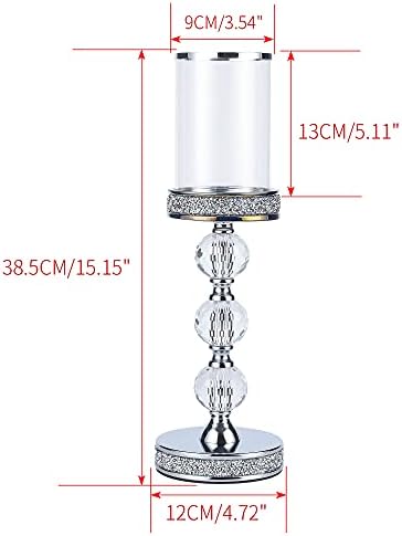 Pillar Candle Holders, Candle Holder for Pillar Candle, Candlesticks Holder for Coffee Dining Table,Wedding, Home Ceterpieces, Home Decor CH00XL - Image 5