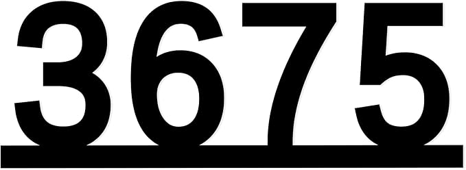 Personalized Metal Name sign, Custom House Number Sign, Address Numbers for House, Metal Address Name Sign, Address Plaques for House Number, Housewarming Gift,Address Plaques for House Numbers