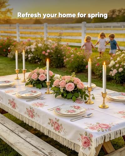 Homemory 2 Pcs White Flameless Taper Candles with Remote and Timer, Real Wax Made 9.6" Battery Operated Candle Stick Flickering, Led Taper Candles with Lifelike Flame for Indoor Home Decor - Image 3