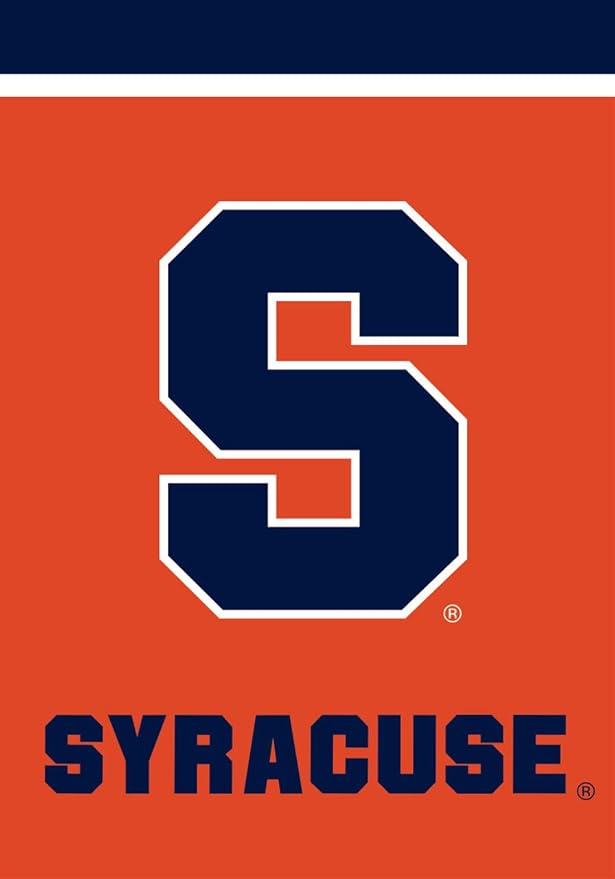 Briarwood Lane House Flag 40x28 For Outdoor Syracuse Orange NCAA Licensed House Flag