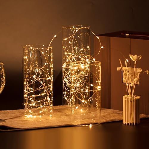 WGVI Hurricane Candle Holder Sleeve, Wide 5", Height 8", Clear Glass Cylinder Candleholder, Chimney Tube, Open Ended Candle Shade, 6 Pieces Bulk - Image 5
