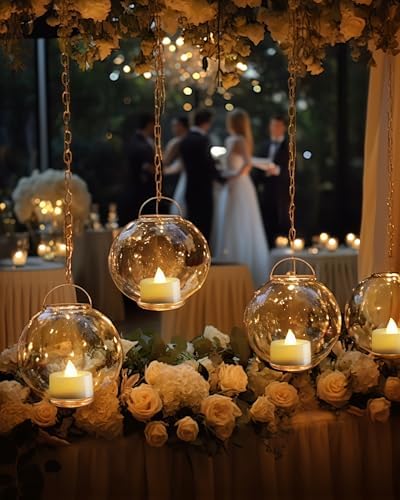 Homemory 12-Pack Remote Flameless LED Battery Tea Light Candles, 400+Hrs - Image 2