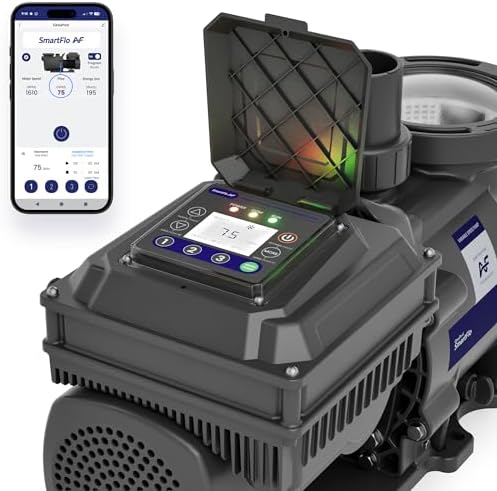 CircuPool SmartFlo Adaptive Flow™ Variable-Speed Pool Pump | 2.2 HP | Wi-Fi | Maintains your target flow rate automatically. Smart App, Drop-in Replacement, Dual-voltage, and 5-Year manufacturer warranty