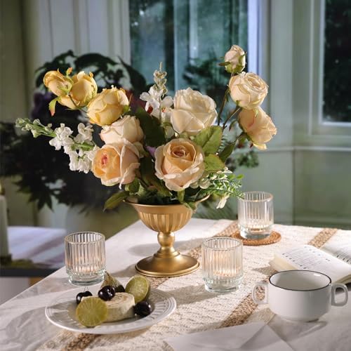 Glass Votive Candle Holder Decor 8 Pcs, Tea Lights Holders - Image 3