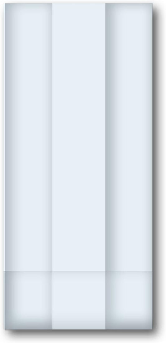 Jillson Roberts Bulk 100-Count Clear Cello Bags with Twist Ties, 6" x 13.5" x 3.25" Jumbo