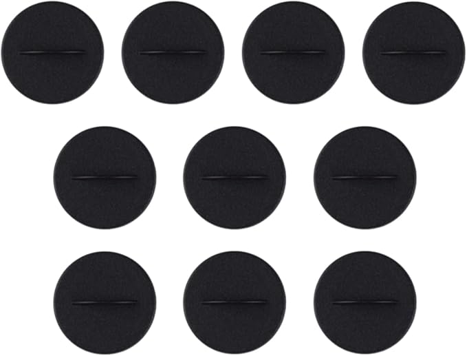 Growell Hydroponics Pod Hole Cover 10pcs (Black)