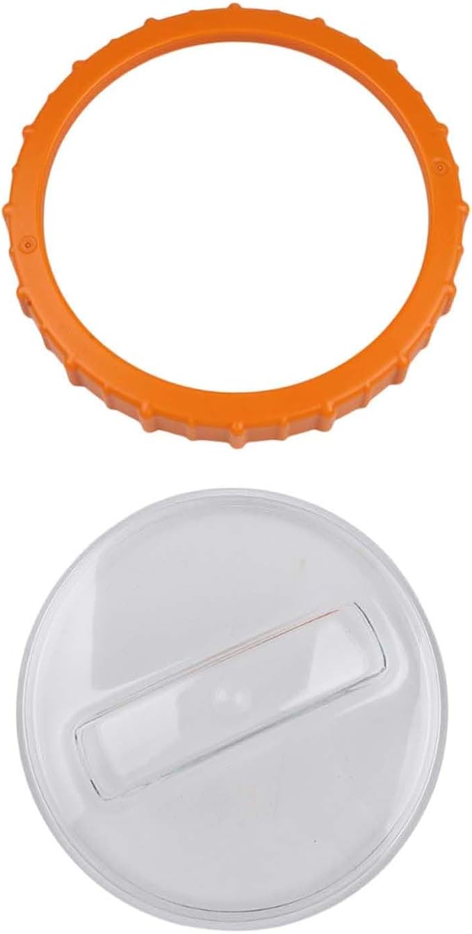 Pre-Filter Cover with Orange Nut P07018 for Sand Pump Lid P07019, Fits Models 58486 58497 58499 Made in 2023 or Later,ABS Construction, sand filter pump lid replacement 2 Pack