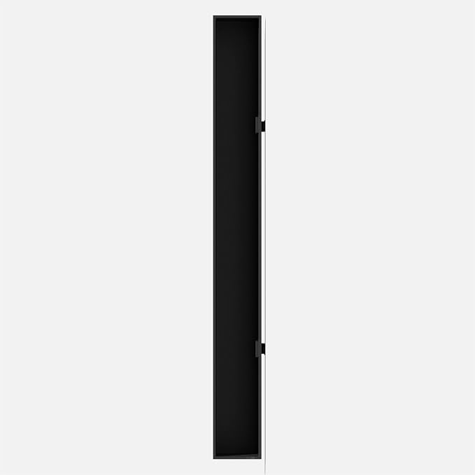Veradek Forma Series Trough Hanging Planter - Rectangular Planter for Window Sill/Wall Decor | Made from Plastic-Stone Material | Modern Décor for Succulents, Indoor Small Plants