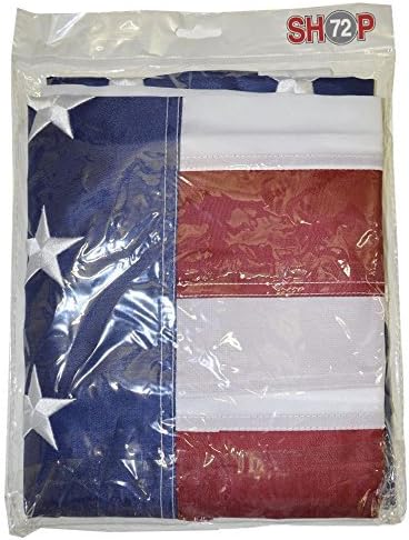 Shop72 American Flag, 3x5 American Flag Outdoor Heavy Duty, Embroidered Stars, Allegiance to USA, Bandera De Estados Unidos, For Outdoor and Indoor, Bandera Americana