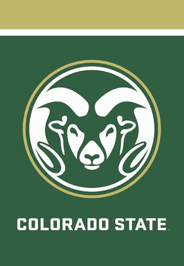 Colorado State NCAA House Flag 28" x 40" Briarwood Lane