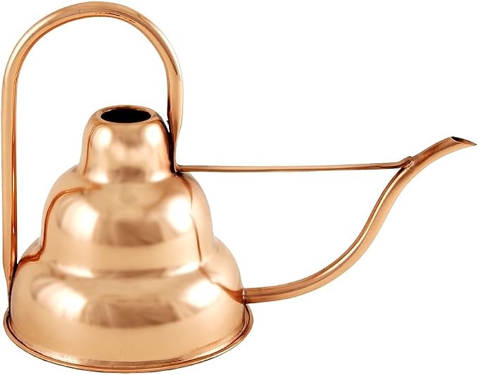 Achla Designs Deco Copper Watering Can, Copper, 1 Quart