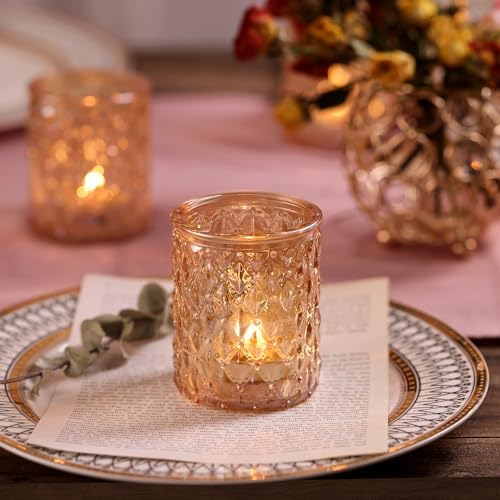 36 Pack Gold Votive Candle Holders, Gold Tealight Candle Holder for Wedding - Image 4