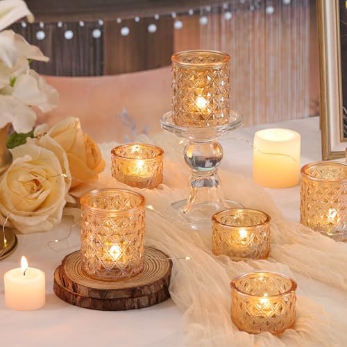 36 Pcs Assorted Gold Votive Candle Holders Bulk - Image 6