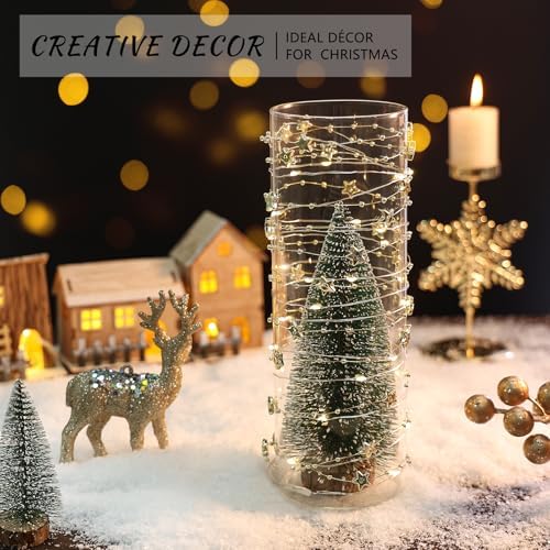 SUPMIND 7Pcs Glass Cylinder Vases for Centerpieces, 10 Inch Tall Vases Bulk - Image 4