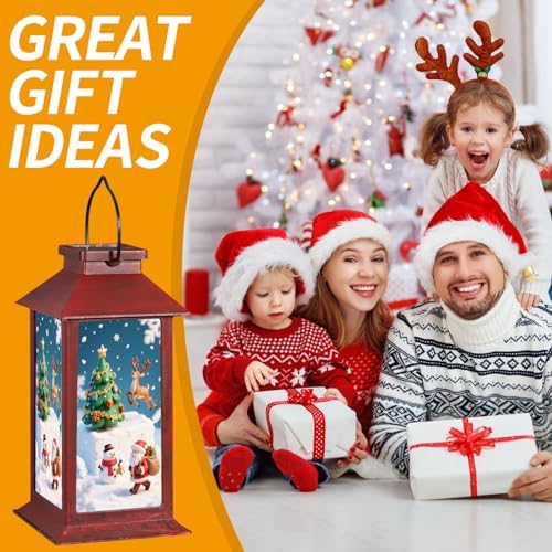 Christmas Solar Lanterns Outdoor Waterproof, Hanging Lights Garden Decor - Image 4
