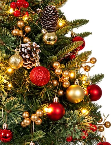 2 Pack 2.5FT Pre-Lit Pathway Christmas Trees Outdoor, 35 LED Lights - Image 7