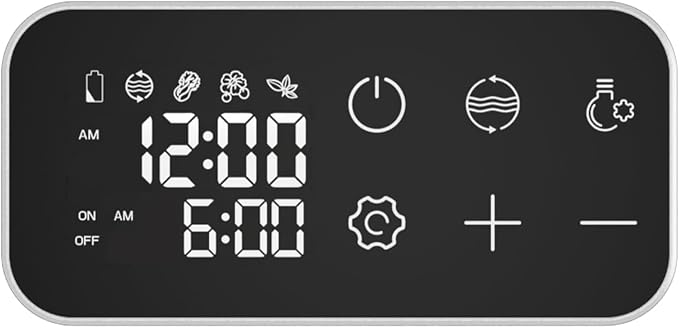 URUQ Remote Control Compatible with HP-GC202 12 Pods Indoor Garden – White | for URUQ Indoor Herb Gardens, Hydroponics Growing System Accessory, Easy Installation, Simple Pairing, Easy Operation