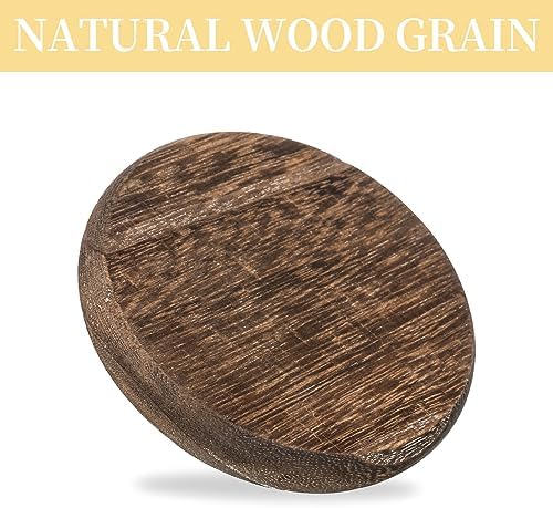 Romadedi Whitewashed Wood Candle Holder Tray, Pack of 4 - Image 6