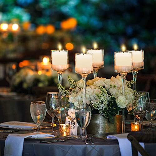 8 Hour White Votive Candles for Weddings Party Spa and Emergency, Set of 72 Small Unscented Bulk Candles for Restaurants and Home Decoration - Image 4