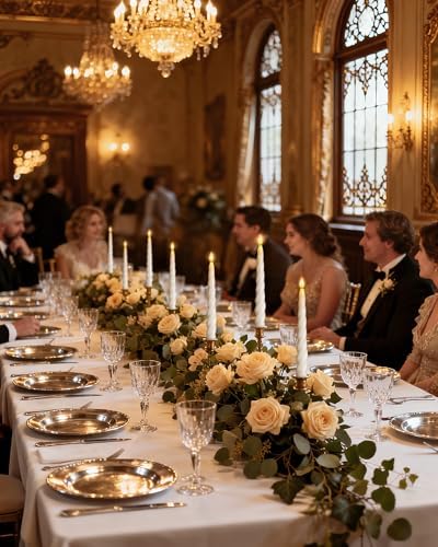 Flickering Flameless Taper Candles with Timer, Real Wax White Twisted Taper Candles Battery Operated, 9.6 Inch Led Candlesticks with Remote Control for Christmas, Wedding, Home Decor - Image 4