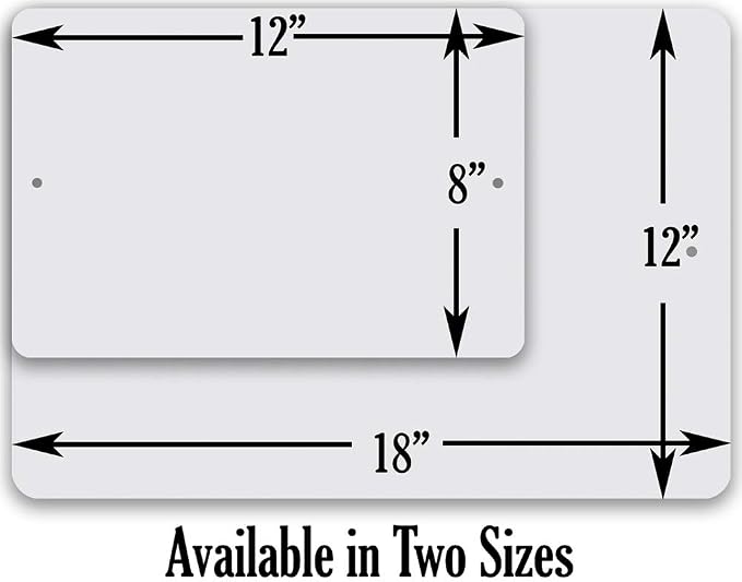 Metal Sign - No Girls Allowed - Durable Metal Sign - Use Indoor/Outdoor - Makes a Great Boys Room or Tree House DÈcor Under $20 (8" x 12")