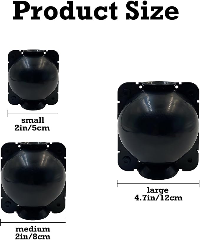 30 PCS Air Layering Propagation Kit with Zip Ties, Black Reusable Air Layering Pods, Plant Root Growing Box, Tree Rooting Grafting Box for Fast Propagation Plants (10S+10M+10L)