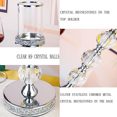 Pillar Candle Holders, Candle Holder for Pillar Candle, Candlesticks Holder for Coffee Dining Table,Wedding, Home Ceterpieces, Home Decor CH00XL - Image 2