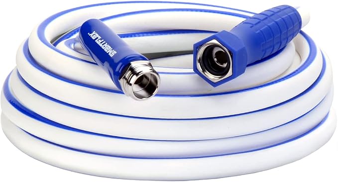 SmartFlex RV/Marine Water Hose, 5/8 in. x 25 ft., Hybrid, White - HSFRV525 (Pack of 10)