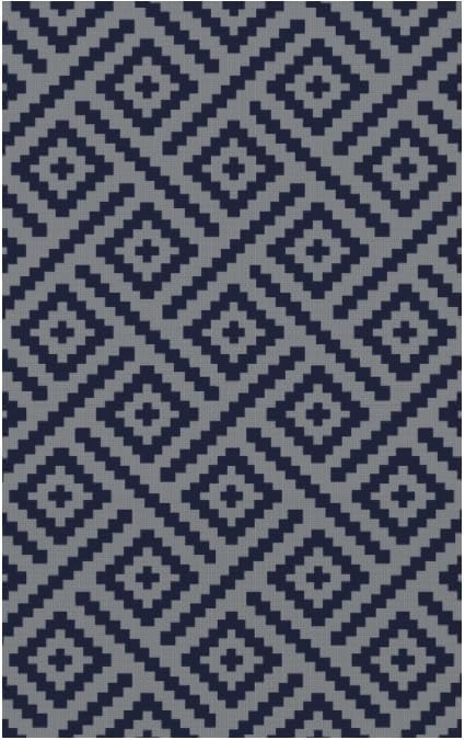 GENIMO 6'x9' Washable Outdoor & Indoor Rugs, RV Mat for Patio, Living Room, Bedroom, Balcony & Porch,Beach, Dining Room,RV, Deck, Camping, Geometric Outdoor Area Rug, Easy Cleaning