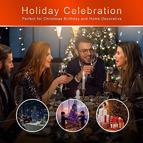 (New) Outdoor Christmas Lights, Christmas Decorations, 320 LED String Lights with 8 Light Modes Waterproof for Outdoor Christmas Tree, New Year, Yard, Holiday Decorations (Multicolor) - Image 7