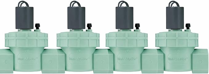 4-Pack Orbit Sprinkler System 1-Inch NPT Jar Top Valve 57461, Green (4 Total valves )