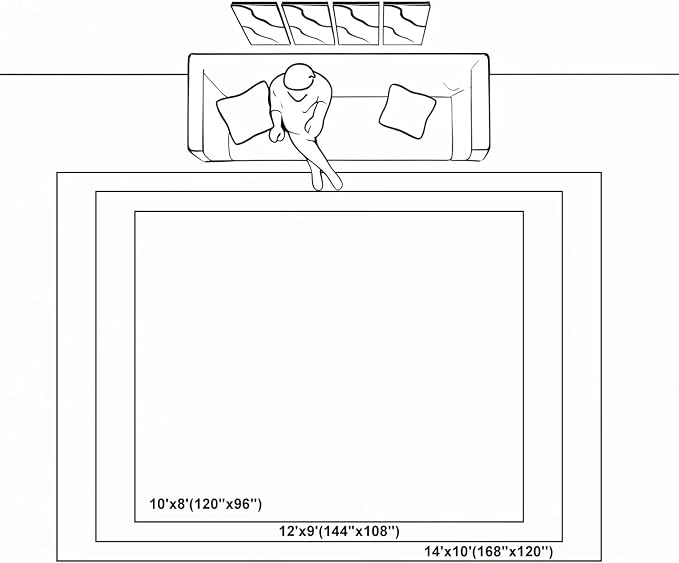 10x14 Area Rugs for Living Room Abstract Orange Pink Colorful Yellow Blue Red Texture Bold Strokes Washable Large Area Rug for Bedroom Non Slip Outdoor Carpets Soft Mats Kitchen Home Office Decor