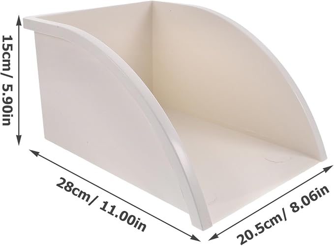 Uonlytech Water Dustpan Rain Barrels to Collect Rainwater from Gutter Splash Guard Downspout Splash Guard Gutter Downspout Block Rain Splash Block Splash Proof Pvc White Bucket