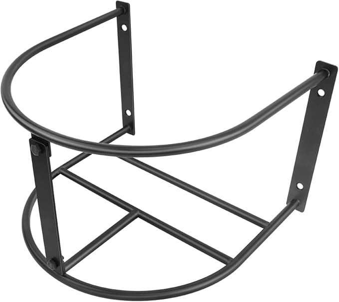 1Pcs Bucket Holder,Heavy Duty Wall Mounted Livestock Water Bucket Detachable Steel Bucket Hanger, Securely Hangs 5 Gallon Horse Water and Feed Buckets