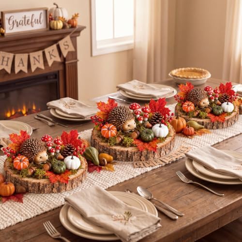 RattanView 6 Sets Fall Thanksgiving Tables Centerpieces, DIY Kit - Image 5