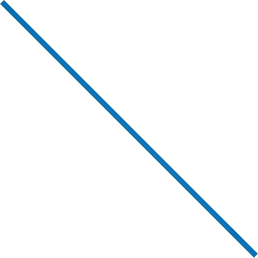 Aviditi Reusable Blue Paper Twist Ties, 9" Length, Use to Seal Bread, Gift, and Treat Bags or for Bundling Cables and Wires (Case of 2000)