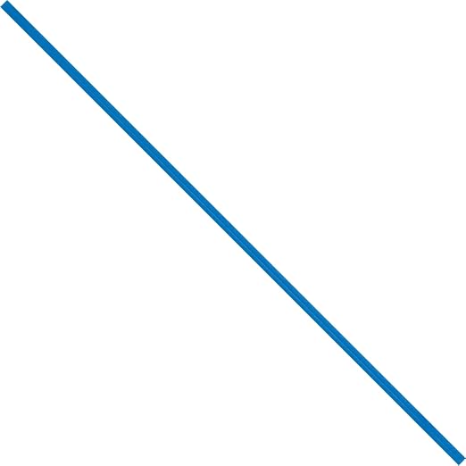 Aviditi Reusable Blue Paper Twist Ties, 7" Length, Use to Seal Bread, Gift, and Treat Bags or for Bundling Cables and Wires (Case of 2000)