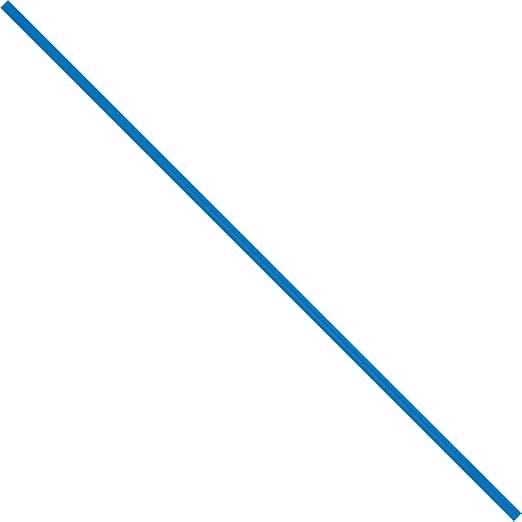 Aviditi Reusable Blue Paper Twist Ties, 5" Length, Use to Seal Bread, Gift, and Treat Bags or for Bundling Cables and Wires (Case of 2000)